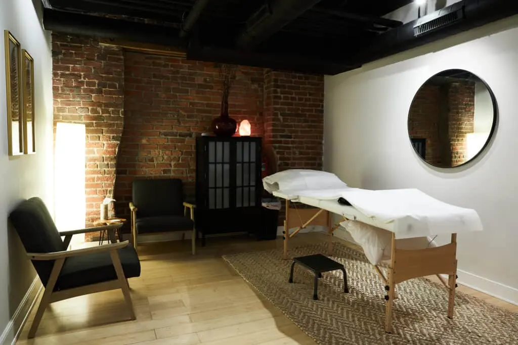 Room 3 in our acupuncture clinic.